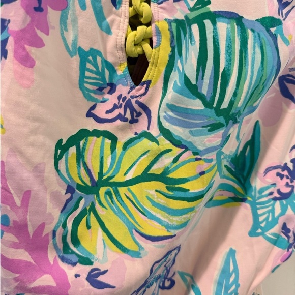 Lilly Pulitzer Jules One Piece Swim Suit Mermaid in the Shade Size 12 - Picture 12 of 13